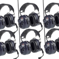 3M Peltor PMR446 Litecom Two Way Radio Headset - Six Pack