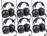 3M Peltor PMR446 Litecom Two Way Radio Headset - Six Pack
