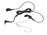 Motorola SL1600 / TLK100 PMLN7157A 2-Wire Earpiece with clear acoustic tube (Black)