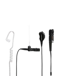 Motorola 2-Wire Surveillance Earpiece Kit Black - PMLN7269