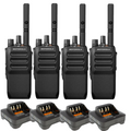 Motorola R5 NKP Version Portable Digital Two Way Radio - Quad Pack