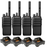 Motorola R5 NKP Version Portable Digital Two Way Radio - Quad Pack