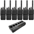 Motorola R5 NKP Version Portable Digital Two Way Radio - Six Pack