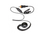 Motorola Walkie Talkie CLP446 Single Pin Short Cord Earpiece with Inline PTT