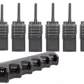 Hytera PD405 Digital Two Way Radio Six Pack