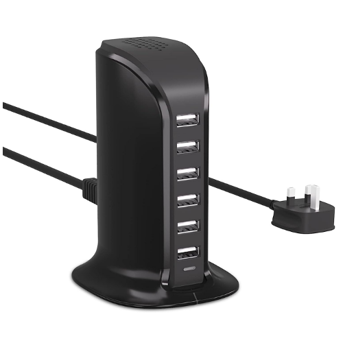 Motorola TLKR T92 (Non Gen) Six Way Multi Micro USB Charger