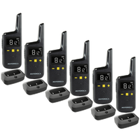 Motorola Walkie Talkie XT185 - Six Pack