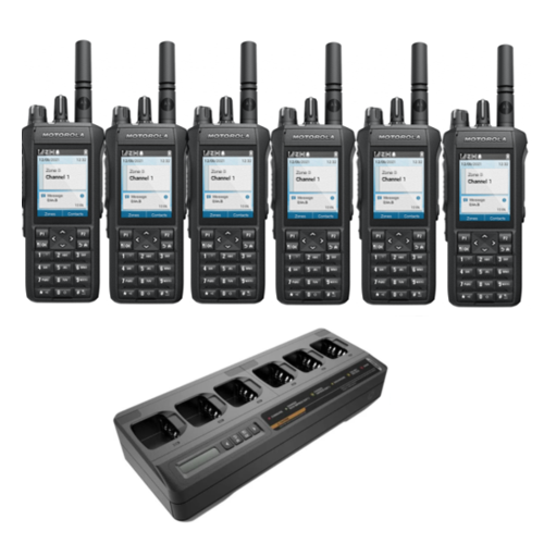 Motorola R7 FKP Capable Version Portable Digital - Six Pack
