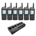 Motorola R7 FKP Premium Version Portable Digital - Six Pack