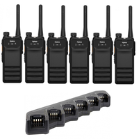 Hytera HP705 Digital Two Way Radio - Six Pack