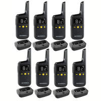 Motorola Walkie Talkie XT185 - Eight Pack