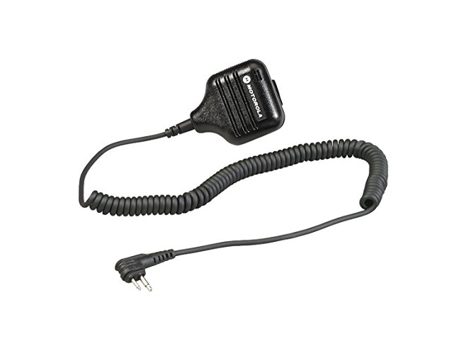 Motorola XT420 XT460 CLR RSM Remote Speaker Mic, W/PTT