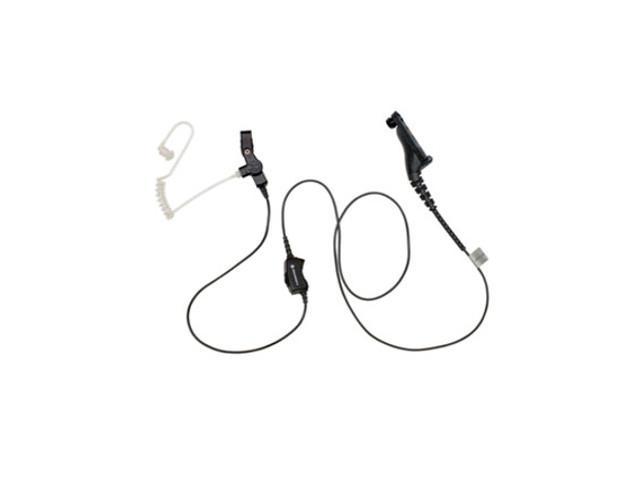 Motorola DP3000 & DP4000  NNTN8459 1-wire Surveillance Kit (Low Noise) - Black