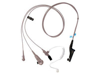 Motorola DP3000 & DP4000 PMLN6124A IMPRES 3-Wire Surveillance Kit with Low Noise Kit - Beige