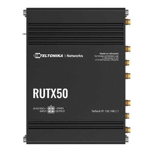 Teltonika RUTX50 WiFi 5G LTE/5G Cat 20 Router