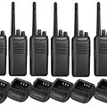 Kenwood VHF DMR Digital Two Way Radio TK-D240 - Six pack
