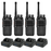 Kirisun DP405 Digital Portable Two Way Radio - Quad Pack