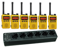 Motorola Vertex EVX-S24 Digital Waterproof Two Way Radio Six Pack