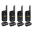 Motorola Walkie Talkie XT185 - Quad Pack