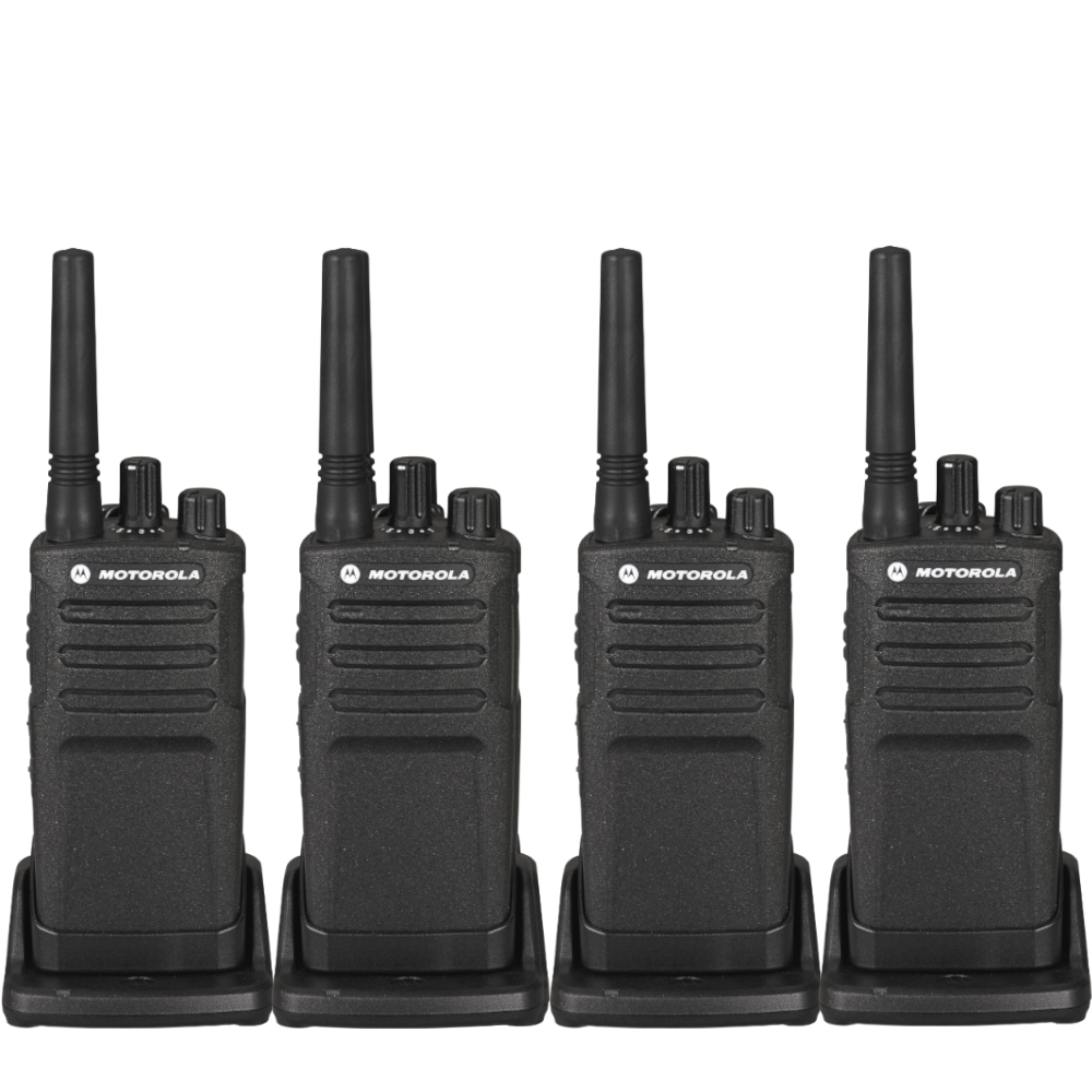 Motorola XT420 Walkie Talkie Basic Quad Pack