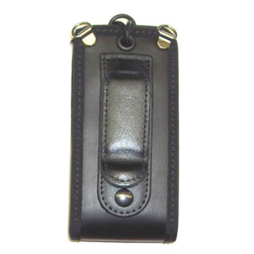 Peter Jones Soft Leather Case with D-Rings and Belt Loop -  For Motorola XT460 Two Way Radio