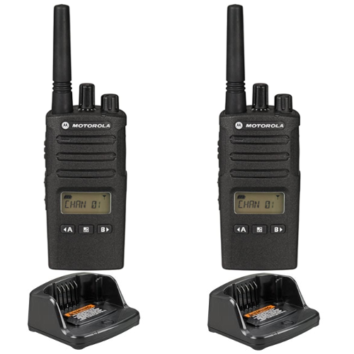 Motorola XT460 Walkie Talkie Simple Site Twin Pack