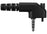 D Shaped Listen Only Coiled Cable For For Motorola Kenwood Icom & Vertex Radios.