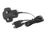 Motorola TLKR T82 Extreme T62 Fixed Y-Cable Micro USB Charger UK Plug