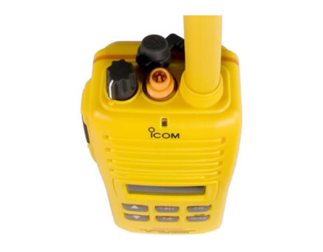 IC-GM1600E GMDSS Survival Craft VHF Handheld Radio (Li-Ion Pack)